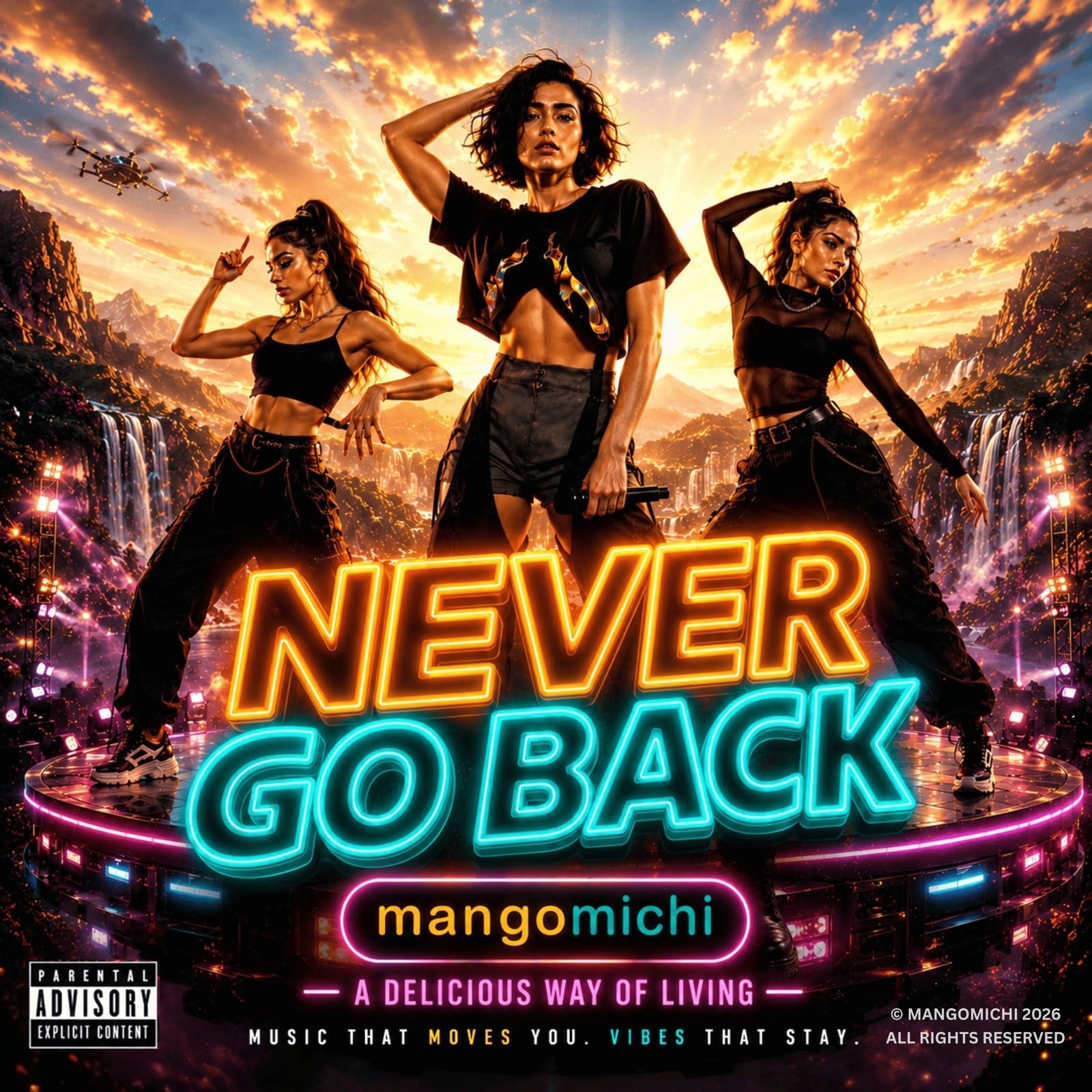 Never Go Back cover artwork