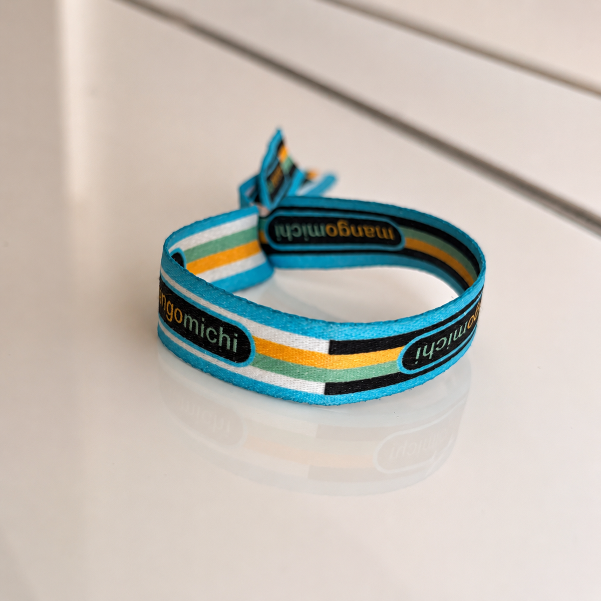 MangoMichi Coastal Stripe Adjustable Bracelet