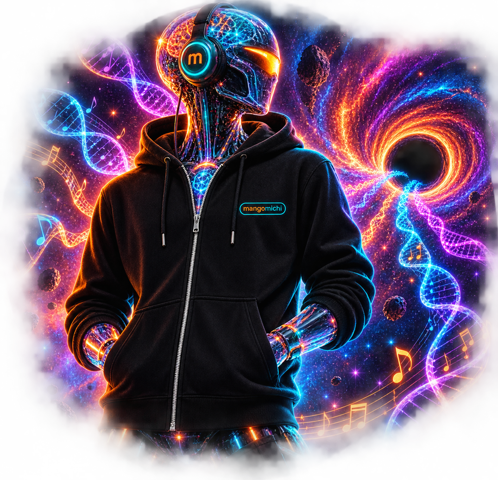 Mangomichi "Cosmos DNA" Hooded Jacket