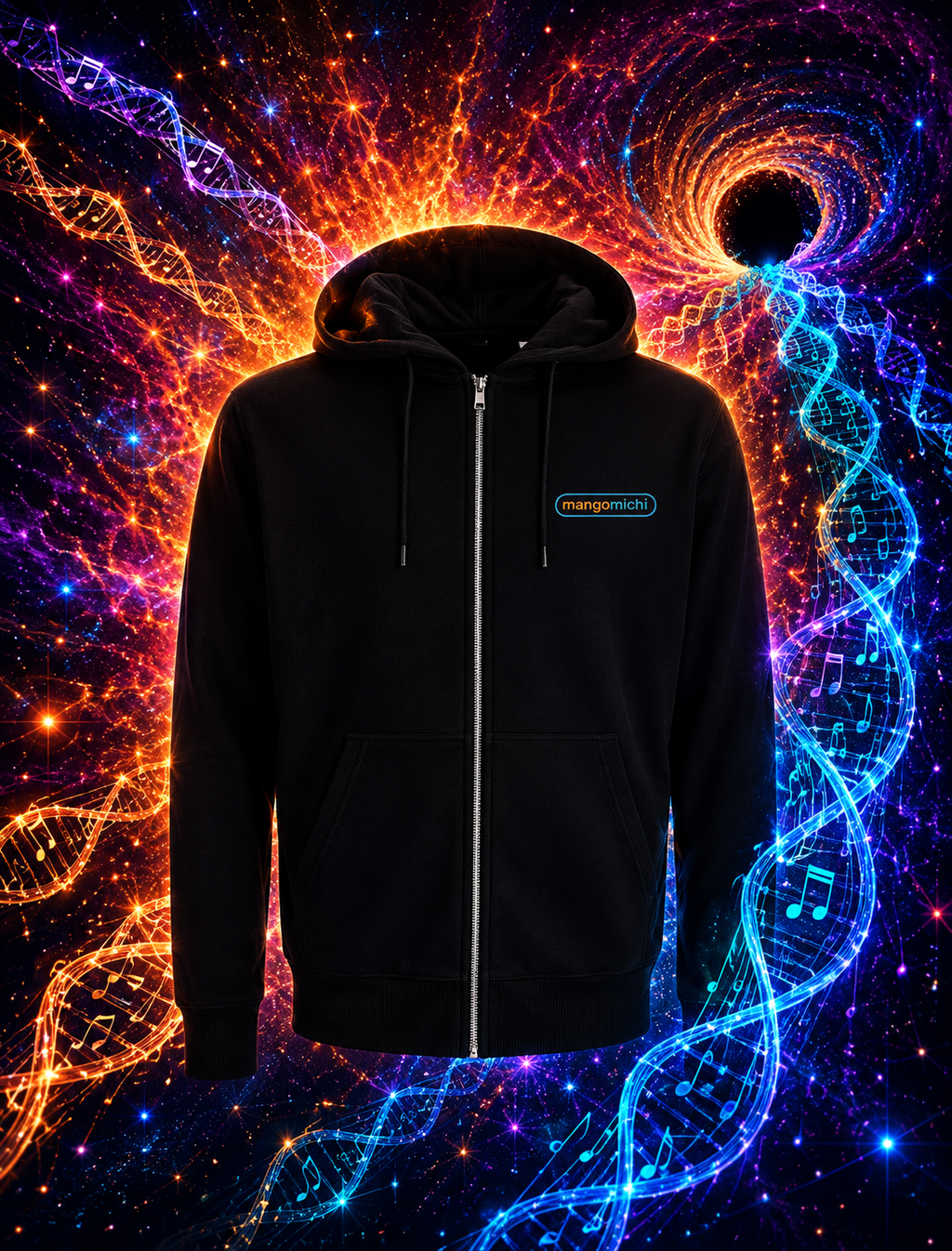 Mangomichi "Cosmos DNA" Hooded Jacket