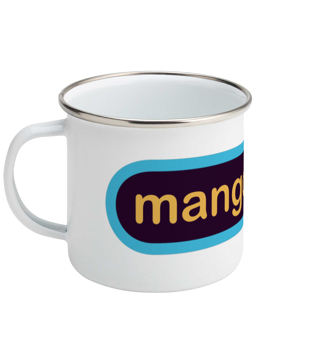 Mangomichi "Delight Your Mind" metal mug